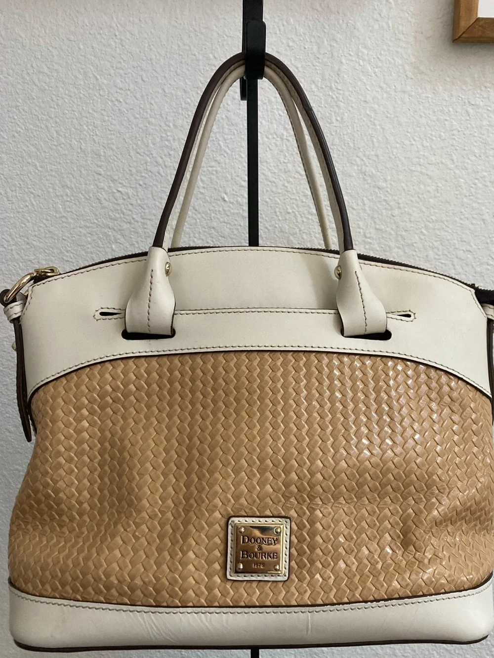 Dooney & Bourke Beacon Woven Domed Satchel